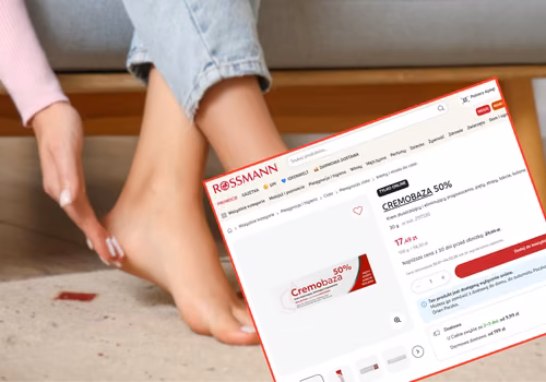 Ten krem z Rossmanna za 17 zł zrobi boskie stopy po zimie! Ratunek dla szorstkich pięt - gładkość bez szorowania, pumeksu i kosmetyczki