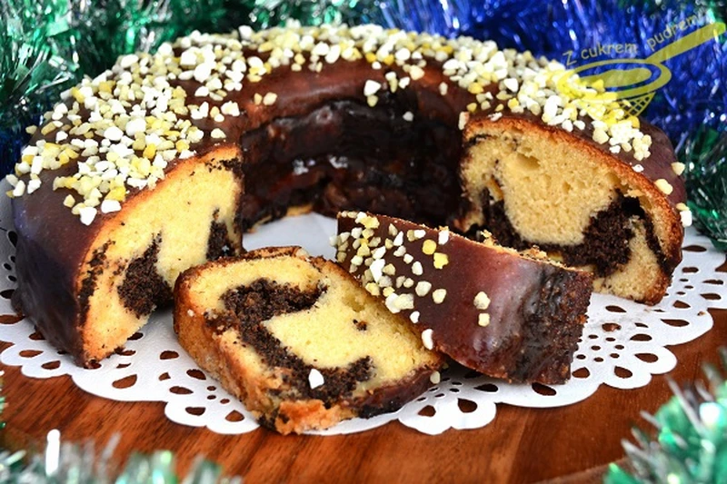 makowiec w cieście cytrynowym