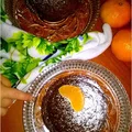 Czekoladowe babeczki „Czarny ląd” (z dodatkiem czekolady lub nutelli)