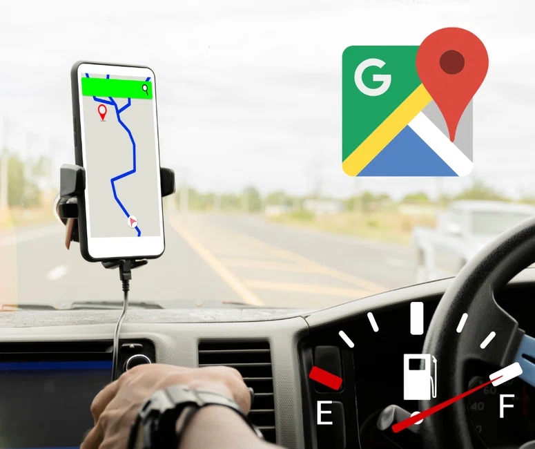 Nowy sposób Google Maps na drogie paliwo!