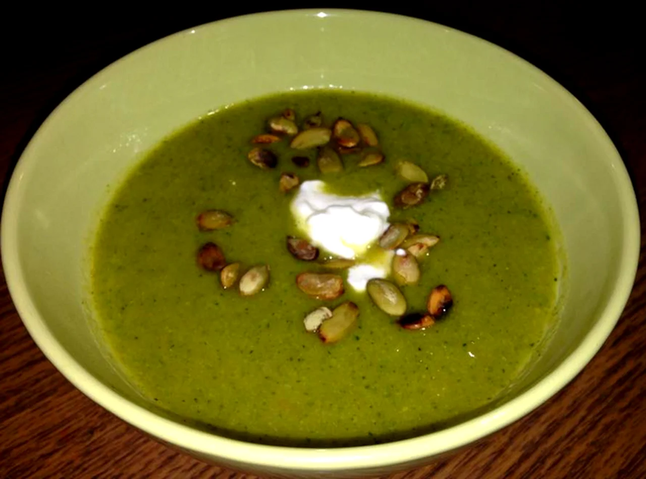 Zupa- krem z brokułów :D