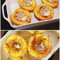 Pieczone brzoskwinie