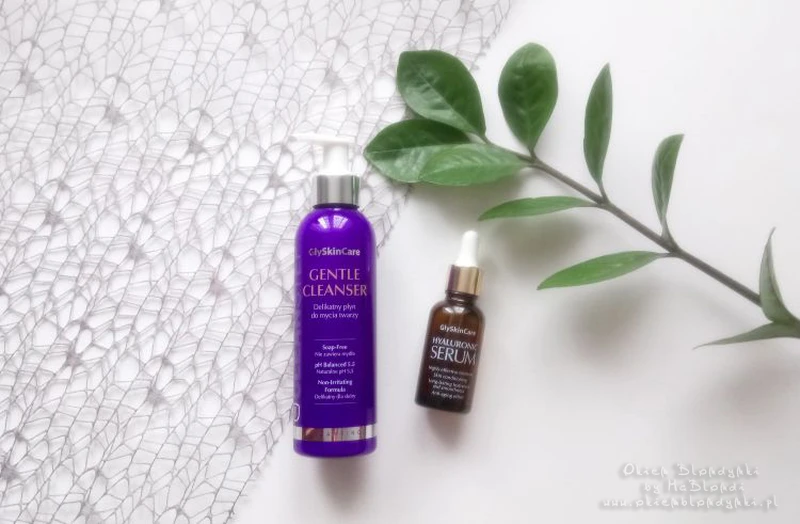 Gentel Cleanser i Hyaluronic Serum GlySkinCare – duet doskonały!