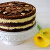 Malinowy tort tiramisu z musli i winem marsala