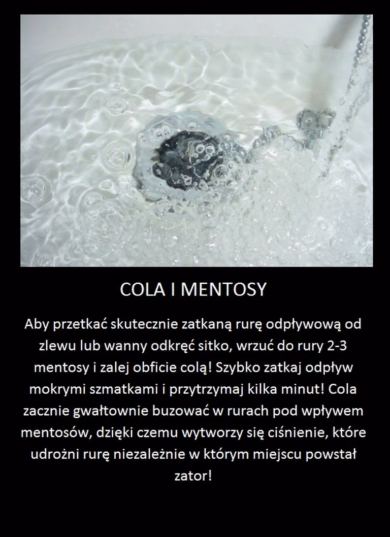 Super sposób na przetkanie rur!
