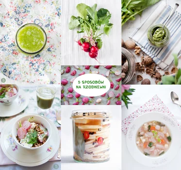 5 sposobów na rzodkiewki (zielone smoothie, pesto,pikle, zupa, sałatka)