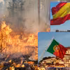 Co najmniej 4 ofiary i setki tysięcy hektarów spalone. Tragiczne pożary w Portugalii i Hiszpanii!
