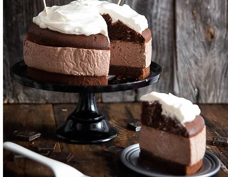 Tort serowo-czekoladowy