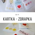 DIY Miłosne kartki zdrapki + 3 wzory do druku