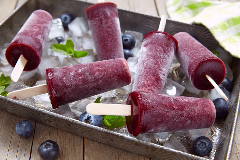 Sorbet z czarnych borówek