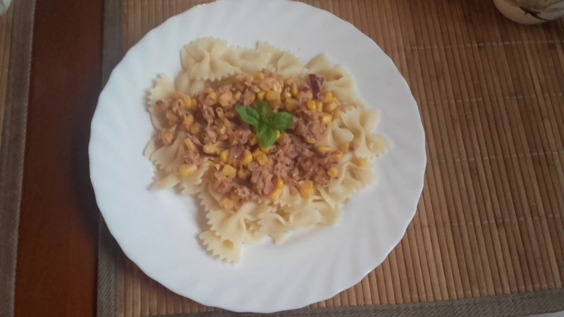 Spaghetti z tuńczykiem