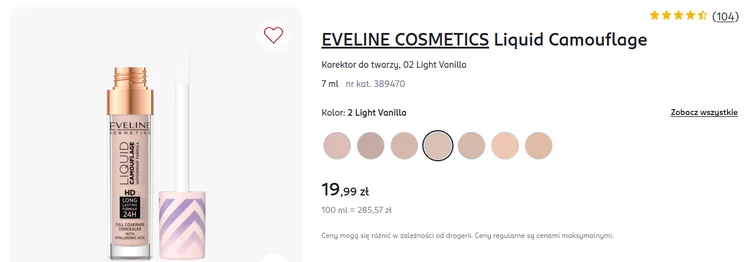 Zdjęcie Ten korektor z Rossmanna za 19,99 zł to ulubieniec Polek! Na sińce, trądzik i przebarwienia - kryje ma maxa, ale bez efektu maski #1