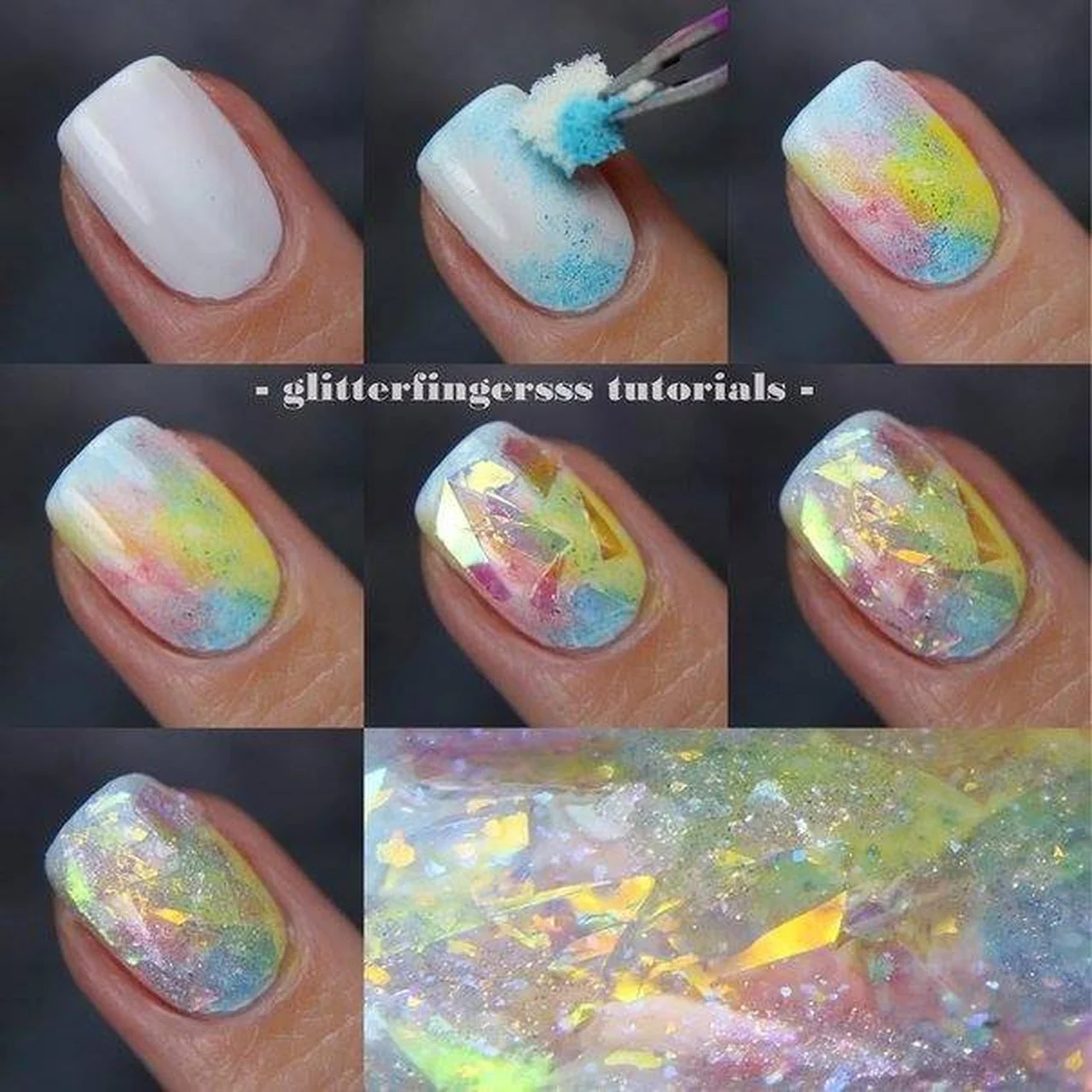 Kolorowy manicure