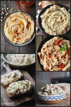 Pasty do pieczywa i zimnej płyty