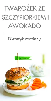 Twarożek ze szczypiorkiem i awokado