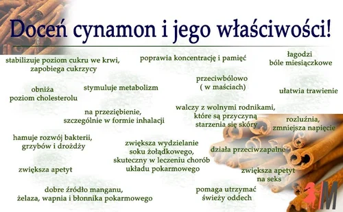 Jakie właściwości ma cynamon?