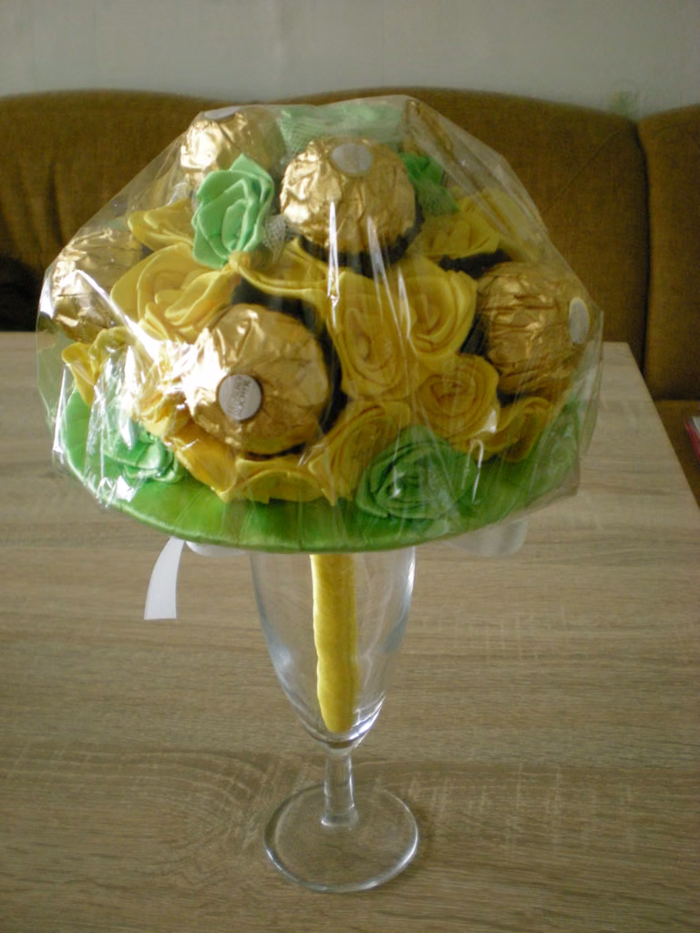 Bukiet z Fererro Rocher