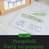 DIY Przepiśnik + karty na przepisy do druku