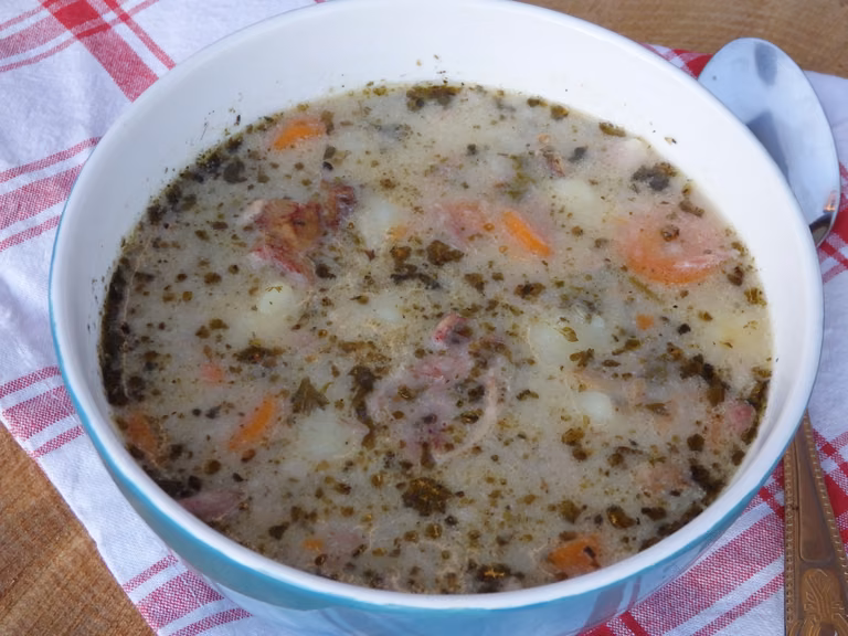 Zupa ziemniaczana na wędzonce