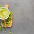 Hummus z zielonego groszku