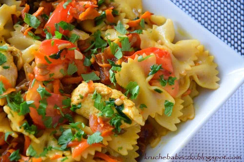 Kokardki z kurczakiem i nie tylko...