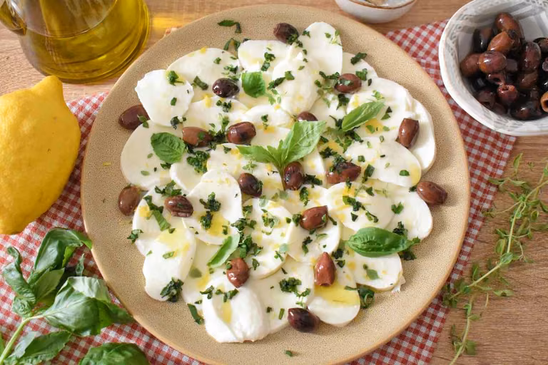 Marynowana mozzarella po liguryjsku