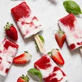 Domowe lody truskawkowo-śmietankowe