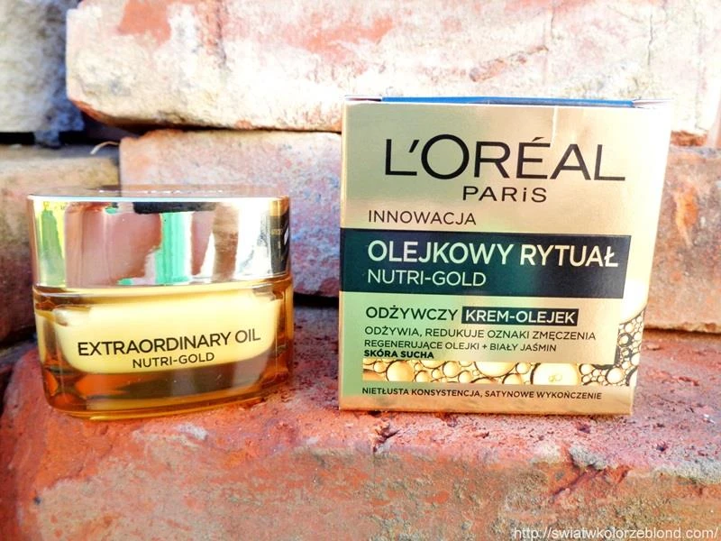 Loreal Nutri Gold odżywczy krem - opinia