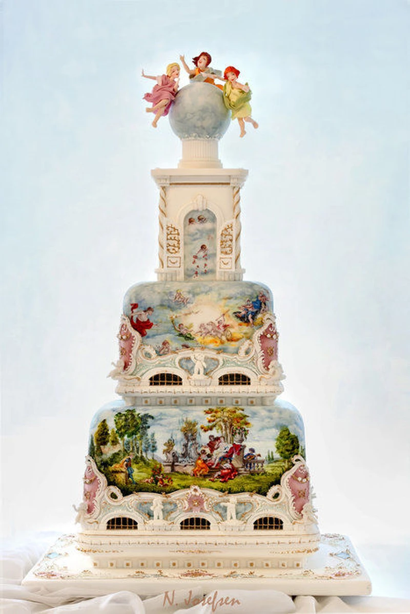 Tort w pięknym stylu