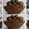 Czekoladowy koszyczek