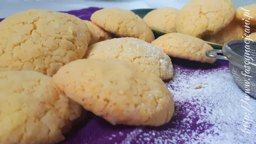 Ciasteczka budyniowo-kokosowe