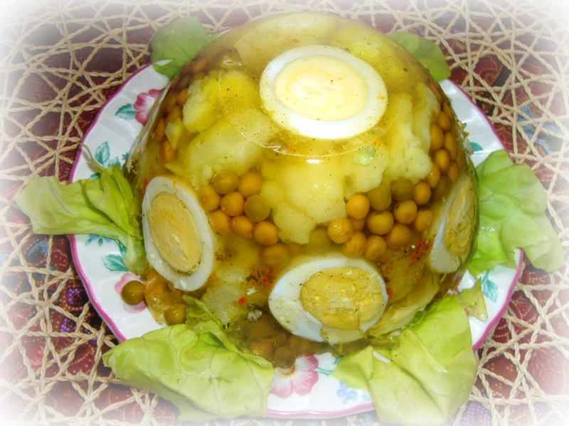 Kalafior w galarecie