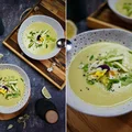 Zupa krem ze szparagów –z tahiną i cytryną