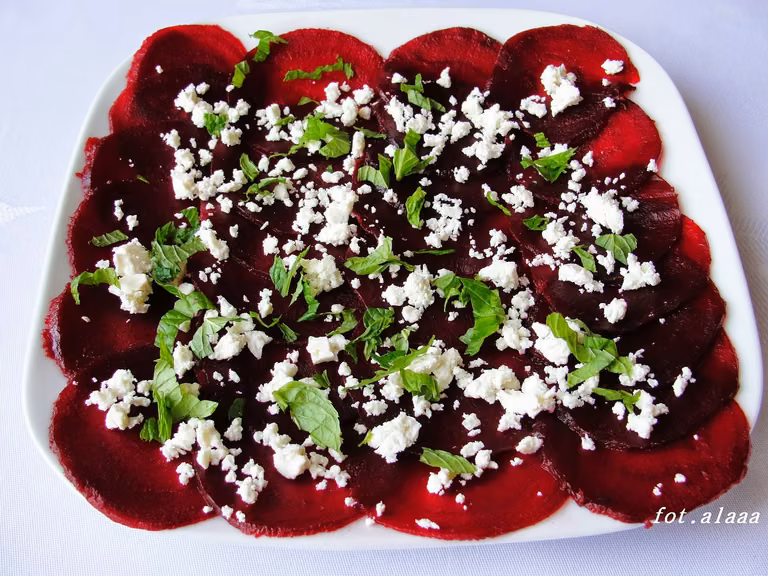 Carpaccio z buraków