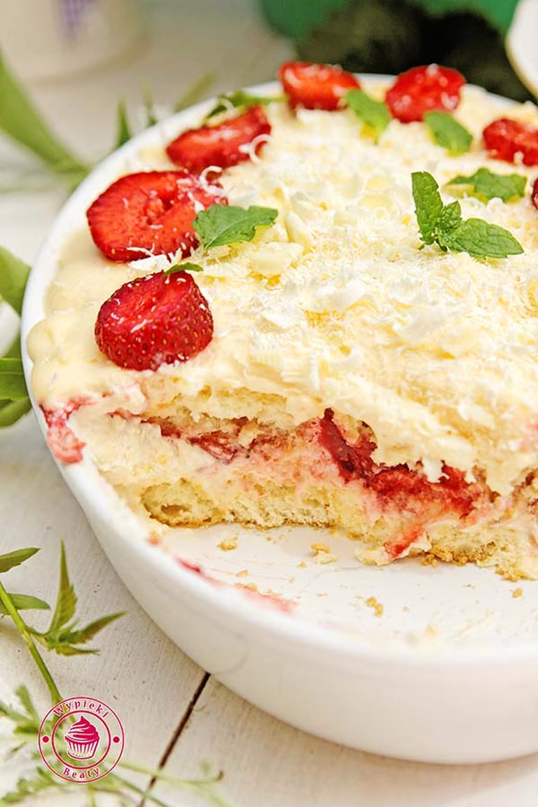Truskawkowe tiramisu