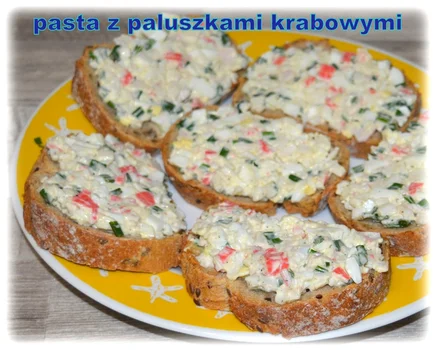 Pasta z paluszkami krabowymi