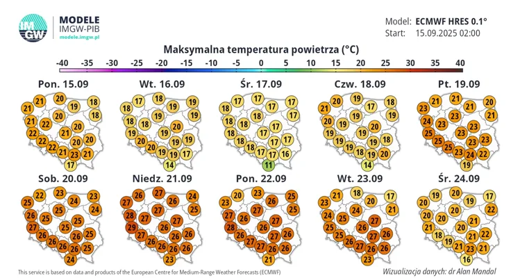 Zdjęcie Tylu stopni na termometrach w drugiej połowie września mało kto się spodziewał! W weekend pogoda zaszaleje #1