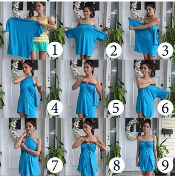 Jak zrobić sukienkę z koszulki