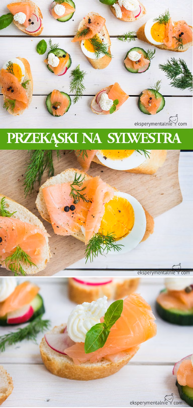 Przekąski z łososia – zdrowe przekąski na Sylwestra i imprezę