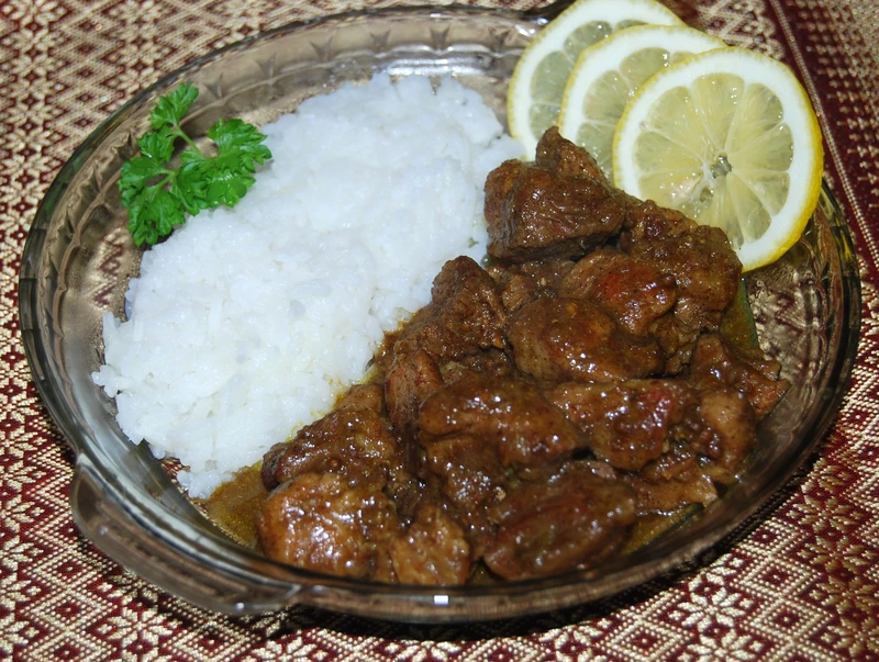 Curry z wieprzowiny-Shikar kari
