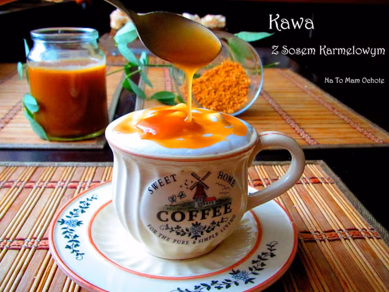 Caramel Cappuccino - Kawa z Sosem Toffi