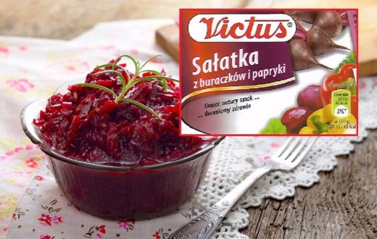 Ostrzeżenie GIS: ciało obce w sałatce z buraczków i papryki!