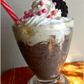 Ciasteczkowy shake bananowy. Deser.