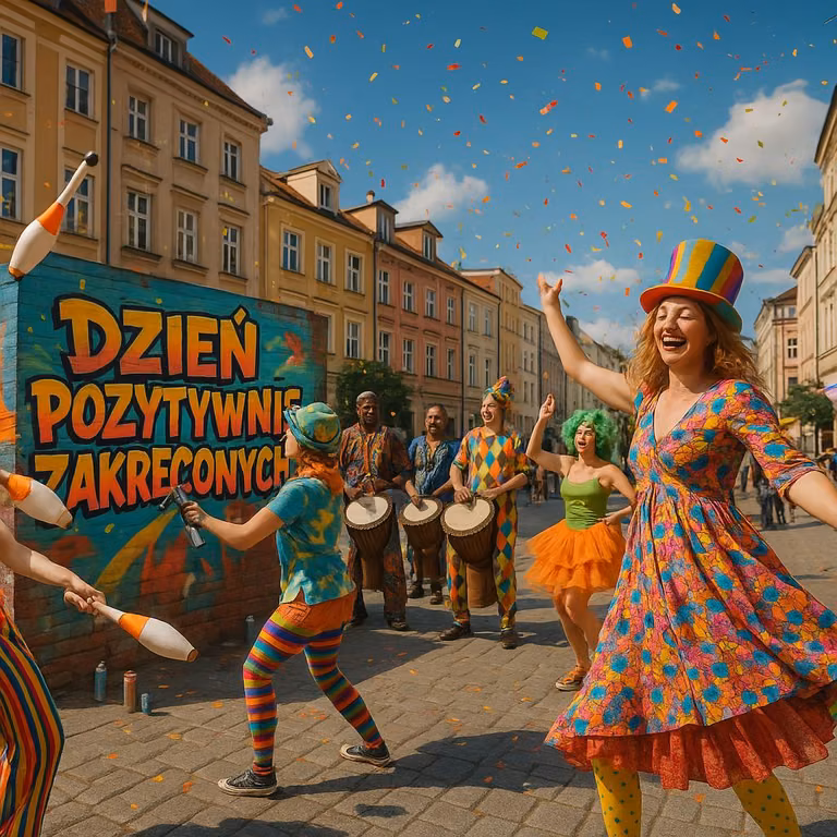 Dzień Pozytywnie Zakręconych – jak 17 sierpnia zamienić zwykłą niedzielę w eksplozję kreatywności?