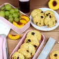 Fit ciasteczka owsiane z suszoną żurawiną (bez cukru)