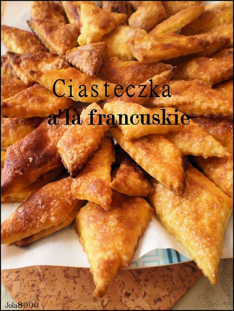 Ciasteczka a'la francuskie