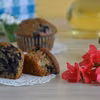 Muffinki razowe z jagodami