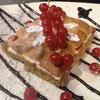 Ciasto orkiszowe z bezą i porzeczkami