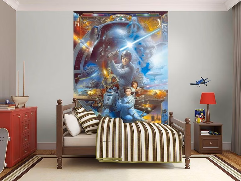 Pokój dziecięcy dla fanów Star Wars