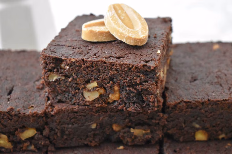 Czekoladowe brownie z orzechami włoskimi